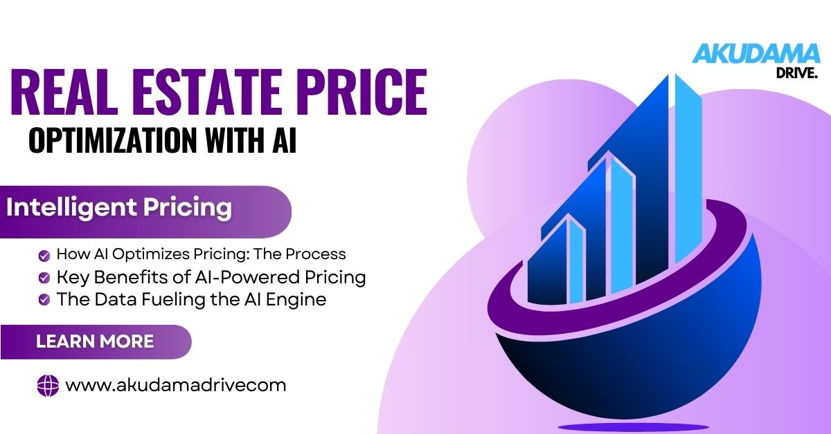 Real estate price optimization with AI