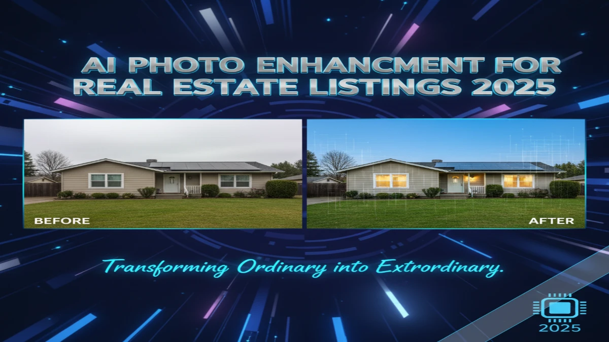 Ai photo enhancement for real estate listings 2025