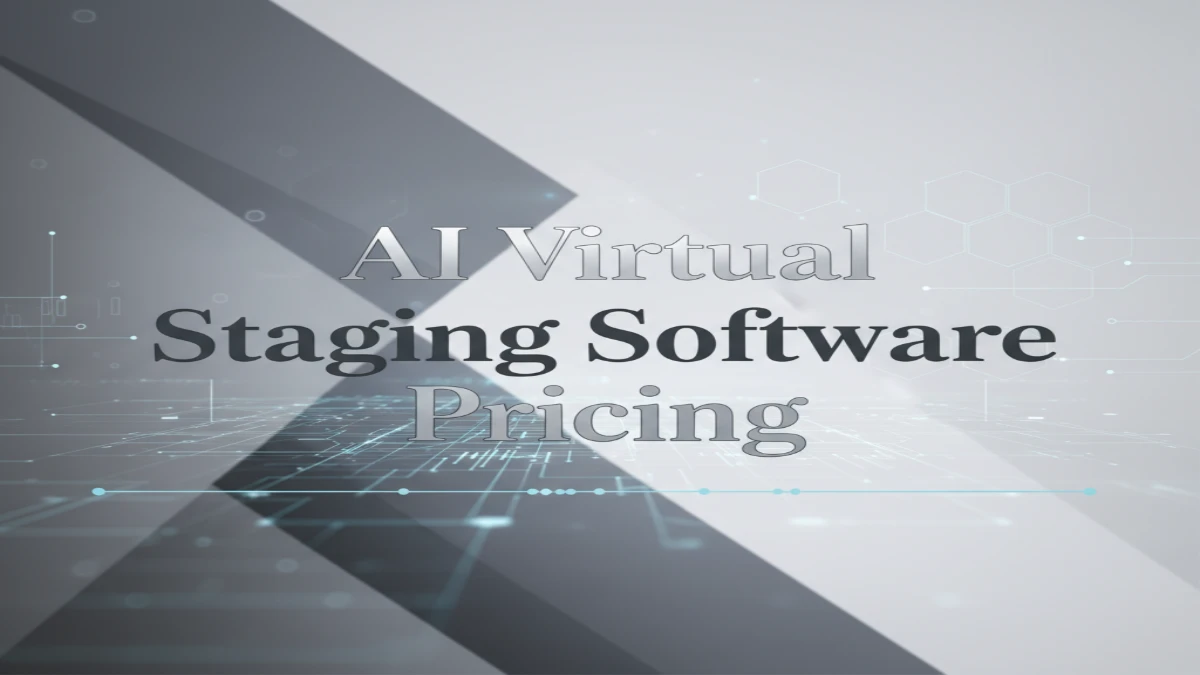Ai virtual staging software pricing