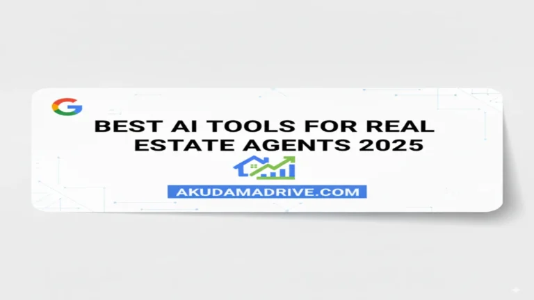 Best AI Tools for Real Estate Agents 2025